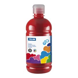 Peinture Gouache 500ml Vermillon