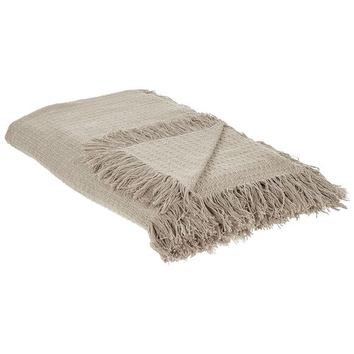 Couvre-Lits Yerbent Coton 220 X 240 Cm Taupe