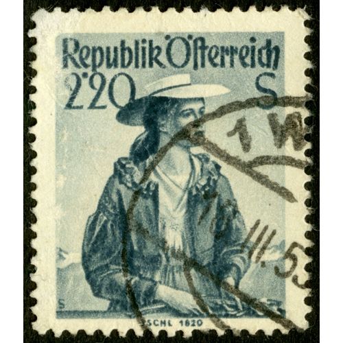 Timbre Oblitéré Republik Osterreich, Jschl 1820, 2.20 ,
