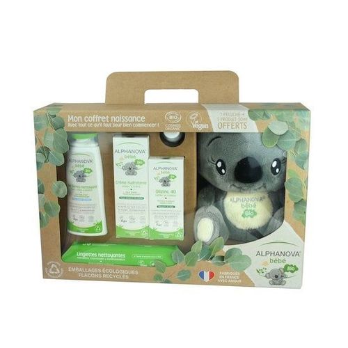 Mon Coffret Naissance Avec Peluche Koala Offerte De Alphanova Bébé