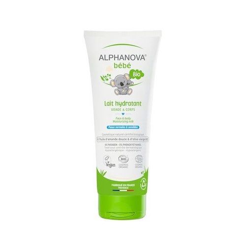 Lait Hydratant Bébé Bio Visage & Corps De Alphanova Bébé