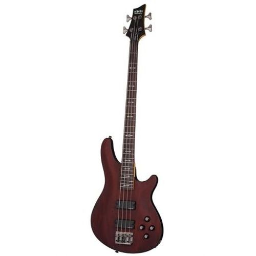 Schecter Omen-4 - Basse 4 Cordes - Walnut Satin