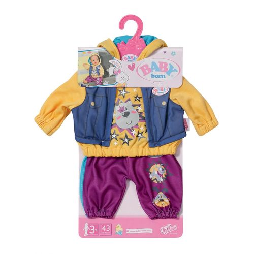 Baby Born Clothing 43cm Baby Born Tenue Avec Sweat À Capuche 43cm