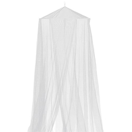 Paris Prix - Ciel De Lit Double "Moustiquaire" 65x250cm Blanc