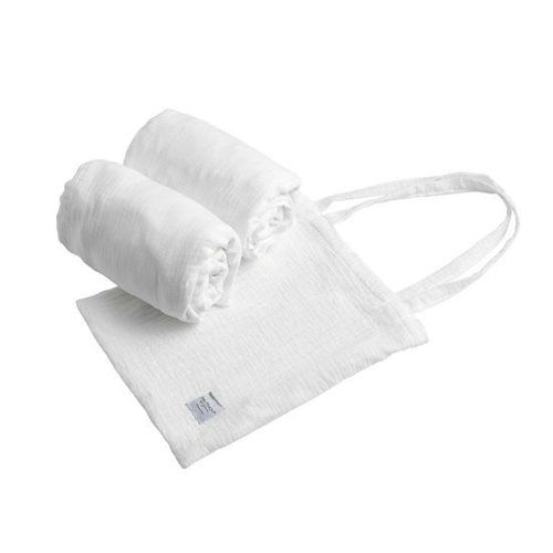 2 Draps Housses Ovales Cristal 70 X 140 Cm De Sauthon Original