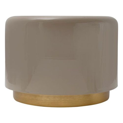 Table D'appoint Basse "Louana" 51cm Gris