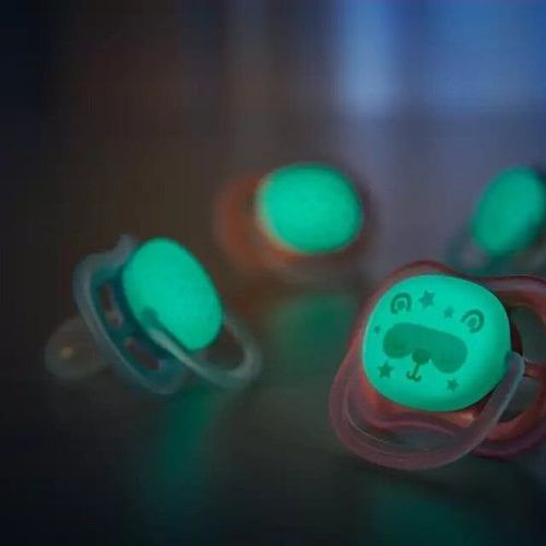 Sucette Ultra Air Nuit Tigre Et Nuage 18 Mois+ De Philips Avent