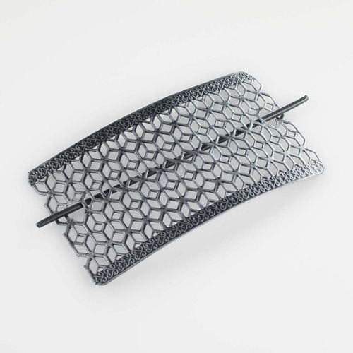 Embrasse De Rideau Broche "Ruchea" 17cm Noir