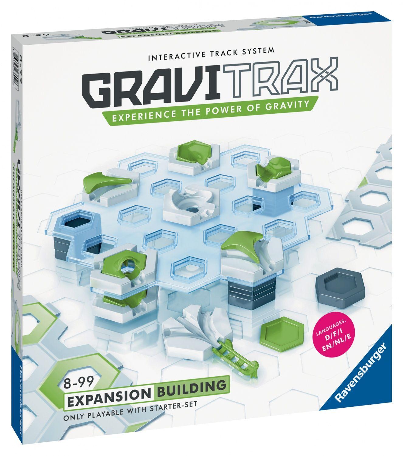 Circuit à billes : gravitrax : set d'extension tunnels Ravensburger