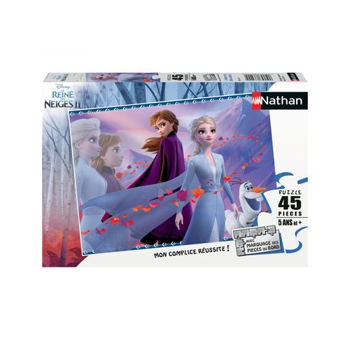 Puzzle N Nathan Puzzle 45 P - L'amour De Deux Surs / Disney La Reine Des Neiges 2