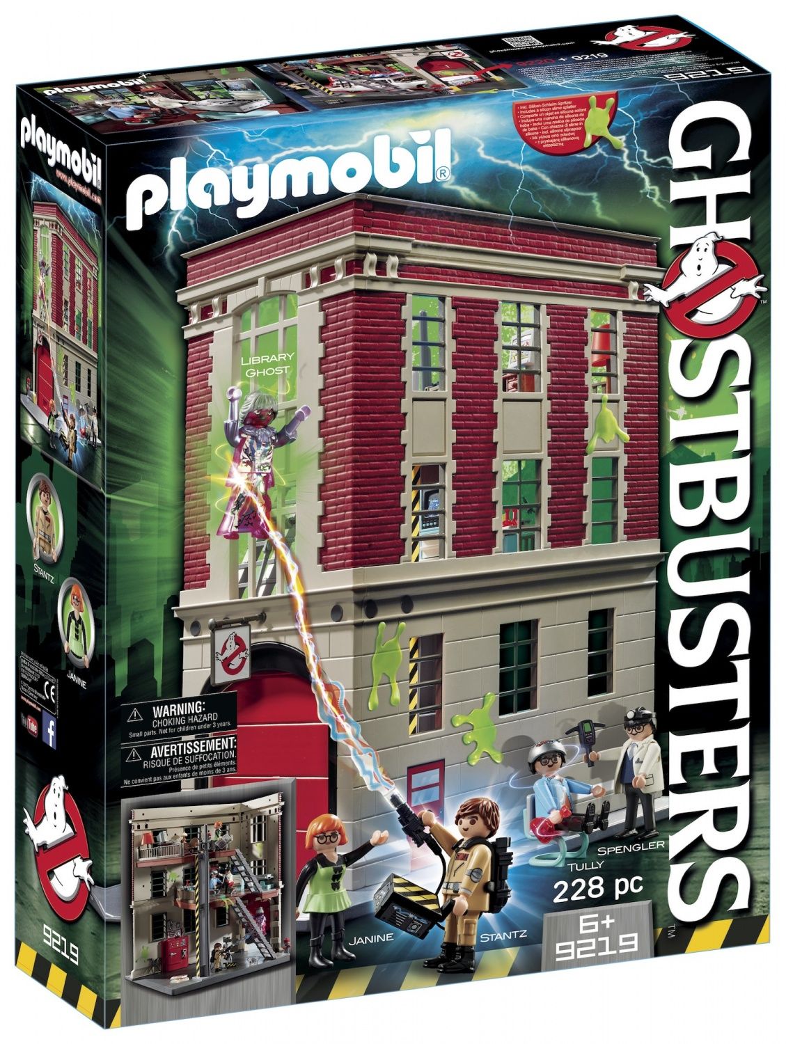 Playmobil 9219 - Quartier G�n�ral Ghostbusters - 2