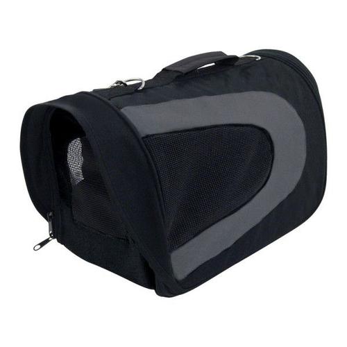 Cage De Transport Gloria Gloss Taille S Pliable Noir Black (35 X 22 X 23 Cm)