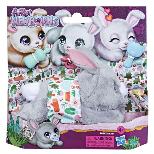 Pound Puppies Plush Furreal Newborns (Bébé Lapin)