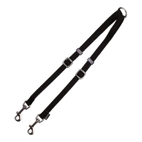 2 Accouplement Pour Laisse De Chien Gloria Noir (1.6 X 35-56 Cm) (1.6 X 35-56 Cm)