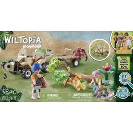 Playmobil Wiltopia 71011 - Quad De Secours Pour Animaux