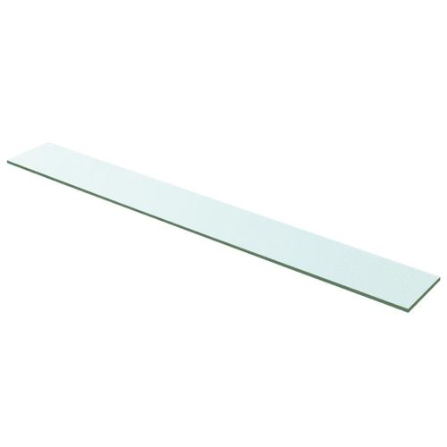 Prolenta Premium - Panneau Pour Étagère Verre Transparent 100 X 12 Cm