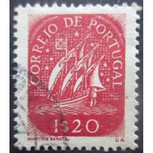 Portugal N°709 Caravelle Oblitéré