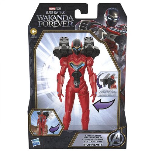 Batman Marvel Studios' Black Panther: Wakanda Forever Figurine Ironheart Effet De Combat