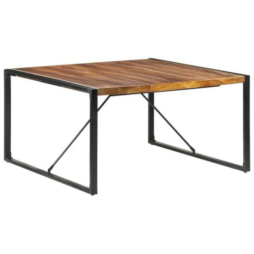 Prolenta Premium - Table À Manger 140x140x75 Cm Bois Massif