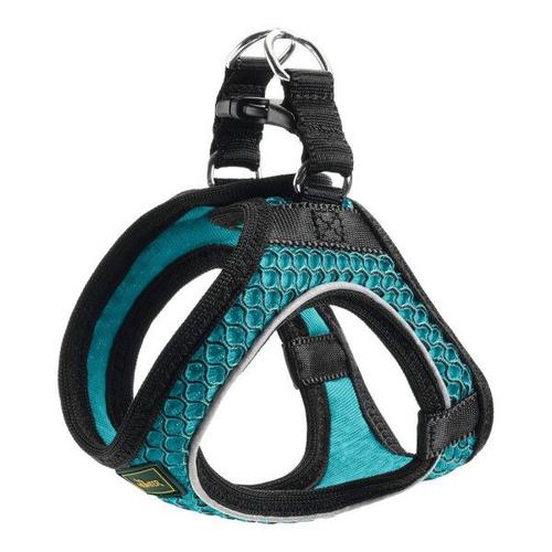 Harnais Pour Chien Hunter Hilo-Comfort Turquoise (30-35 Cm)