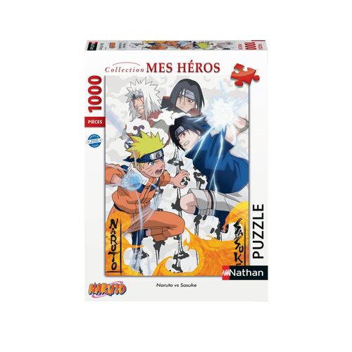 Puzzle N Nathan Puzzle 1000 P - Naruto Vs. Sasuke
