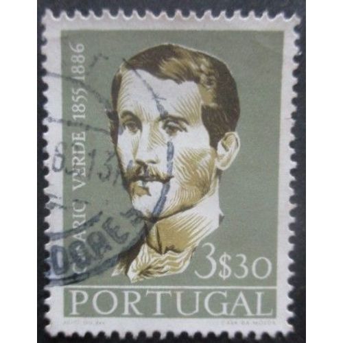 Portugal N°842 Poète José-Joaquim De Cesario Verde Oblitéré