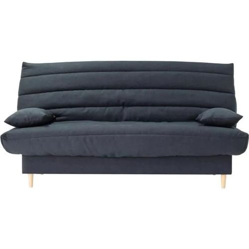 Clic Clac 3 Places Liv 20 - Tissu Soro Gris - Couchage 125x190 Cm - Avec Coussins - L193 X P95 X H93 Cm
