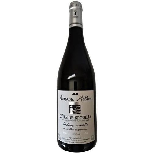 Domaine Mathon 2022 Brouilly - Vin Rouge Du Beaujolais