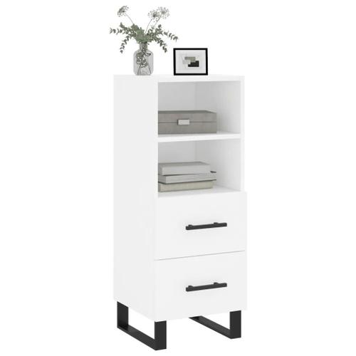 Prolenta Premium - Buffet Blanc 34,5x34x90 Cm Bois D'ingénierie