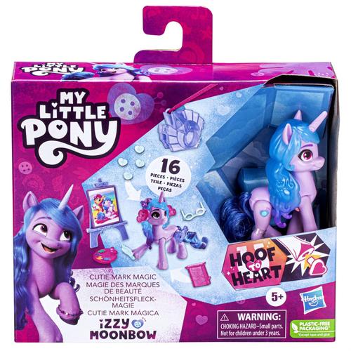 My Little Pony Plush Mlp - Izzy Moonbow Magie Des Marques De Beauté