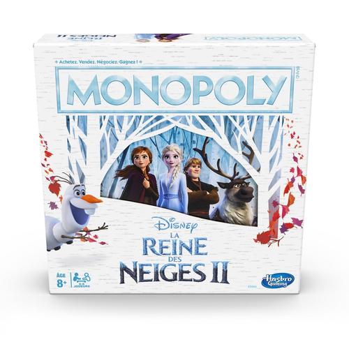 Jeu Monopoly : Édition La Reine Des Neiges 2, À Partir De 8 Ans