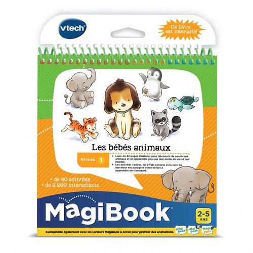 Vtech Magibook - Les Bebes Animaux