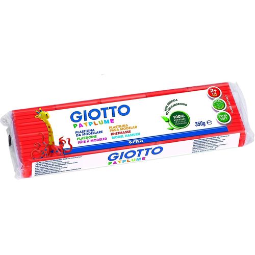 Giotto Giotto Pâte À Modeler Patplume 350g Rouge