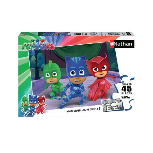 Puzzle N Nathan Puzzle 45 P - Les Pyjamasques