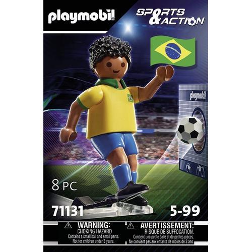 Playmobil 71131 - Joueur De Football Brésilien