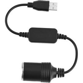 Port USB vers Adaptateur Allume-cigare de Voiture 12V, 5V USB A Mâle vers  Prise Allume-cigare de Voiture 12V Convertisseur Femelle pour Enregistreur  de Conduite DVR Dash Camera GPS