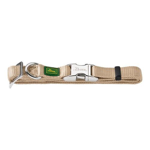 Collier Pour Chien Hunter Alu-Strong Beige Taille S (30-45 Cm)