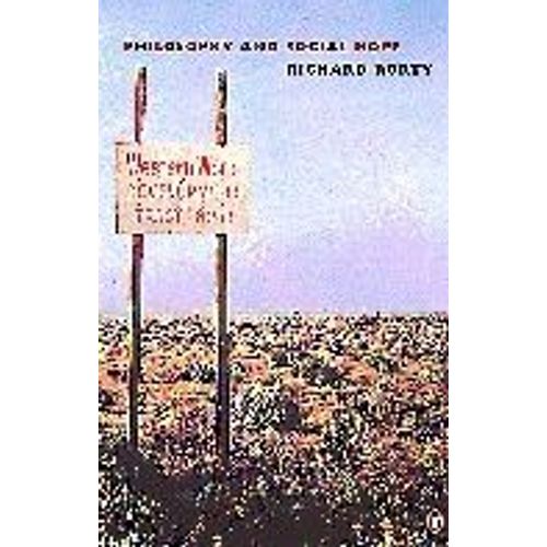 Philosophy And Social Hope