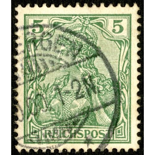 Timbre Oblitéré Reichspost, 5