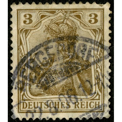 Timbre Oblitéré Deutsches Reich 3
