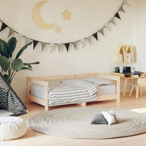 Prolenta Premium - Cadre de lit pour enfant 70x140 cm bois de pin massif