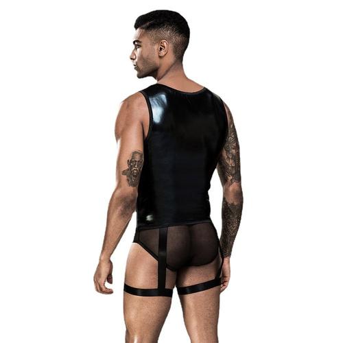 Lingerie Transparente Noire, Uniforme Érotique Pour Hommes, Collants De Cosplay, Culotte En Gaze, Sous-Vêtements Sexy Bdsm, Cosplay