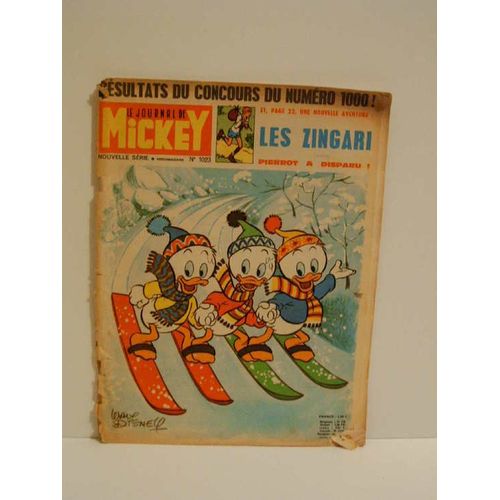 Le Journal De Mickey  N° 1023 : Les Zingari