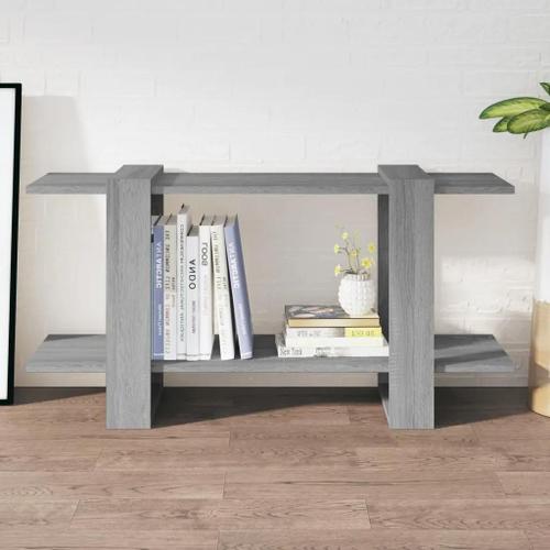 Prolenta Premium - Bibliothèque Sonoma Gris 100x30x51 Cm Bois D'ingénierie