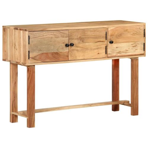 Prolenta Premium - Buffet 115x35x75 Cm Bois D'acacia Massif