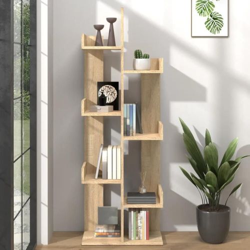 Prolenta Premium - Bibliothèque Chêne Sonoma 48x25,5x140 Cm Bois D¿Ingénierie