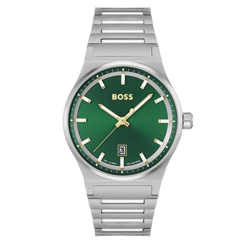 Boss Montre En Acier Cando, Gris