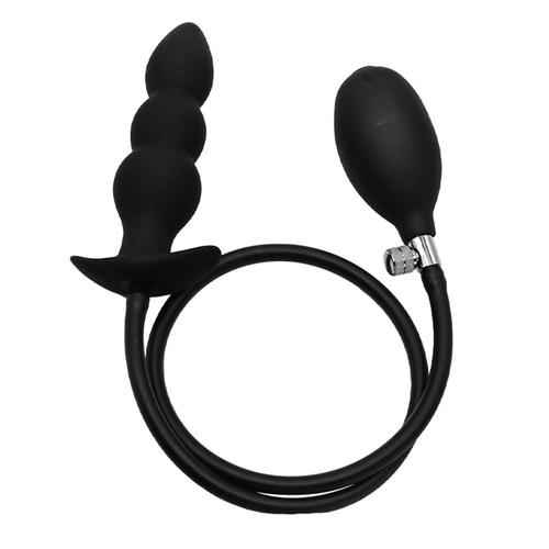 Plug Anal Super Gros Gonflé En Silicone, Gode, Pompe, Dilatateur Anal, Massage De La Prostate, Prolongateur D'anus, Jouets Sexuels