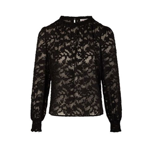 Tee Shirt Manches Longues Morgan Ojour Noir Noir
