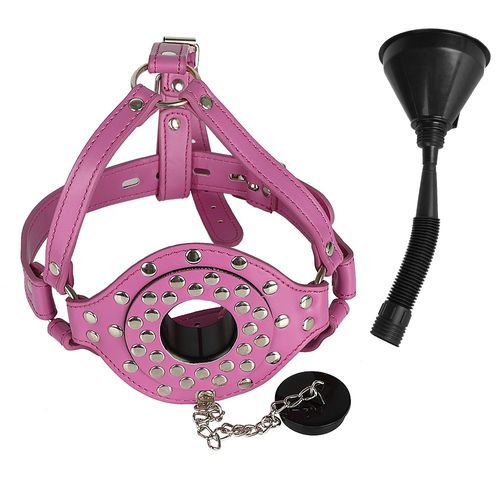 Jouets Sexuels Pour Couples, Bouchons De Port De Toilette Pour Femme, Entonnoir, Masque De Type Cheval, Sm Bsie M Bondage, Jouet Sexy 7.0